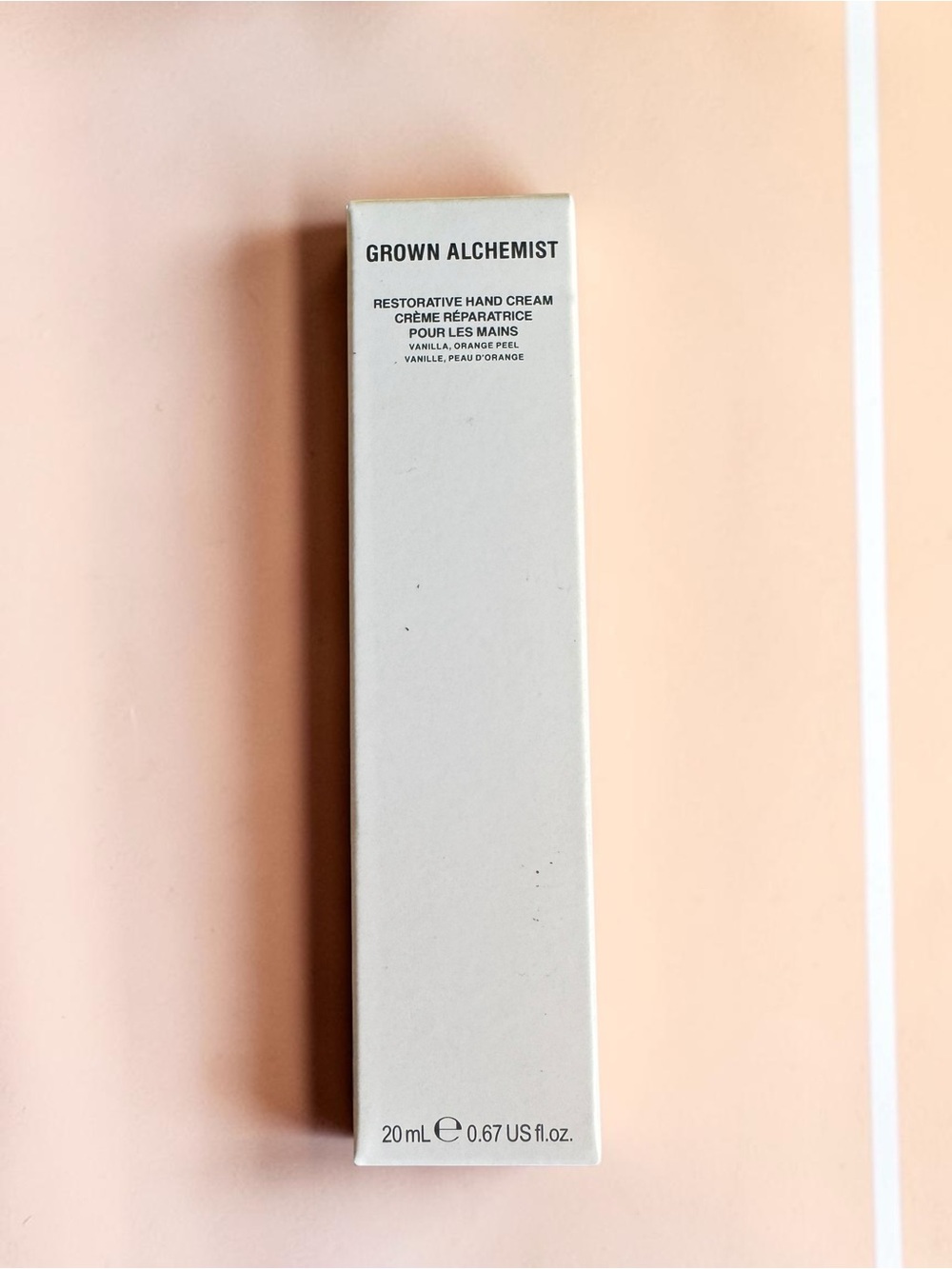 Grown Alchemist Hand Cream – Peach Pink Packaging